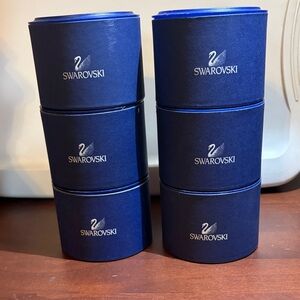 6 Swarovski Crystals